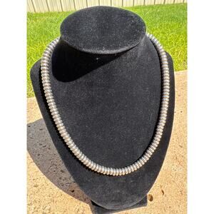 Vidda Handmade Sterling Saucer Bead Necklace